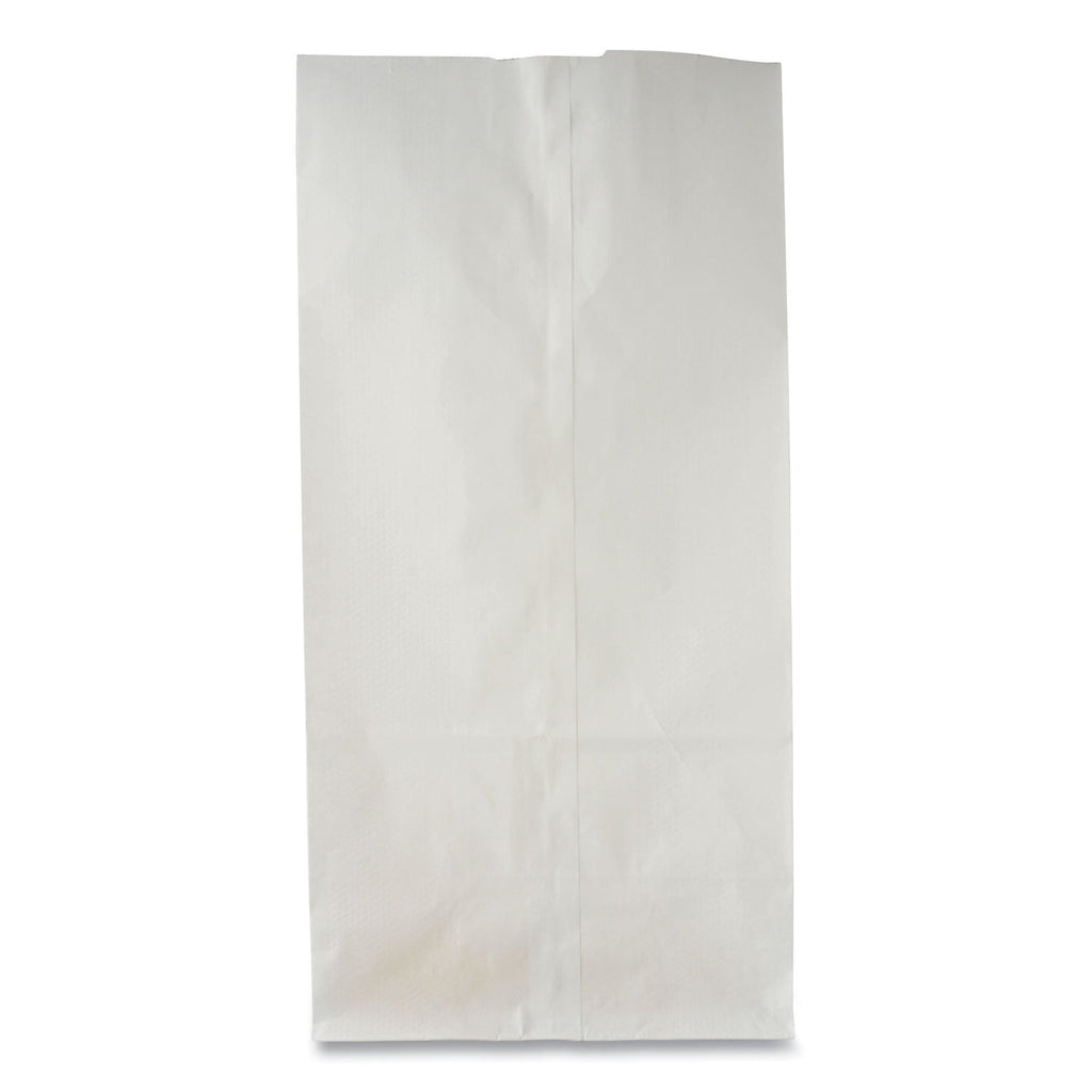 General Grocery Paper Bags, 35 lb Capacity, #8, 6.13" x 4.17" x 12.44", White, 500 Bags