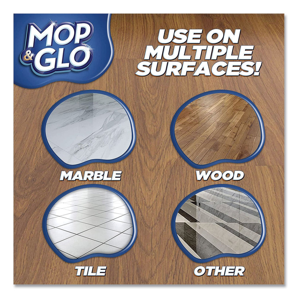 Professional MOP & GLO Triple Action Floor Shine Cleaner, Fresh Citrus Scent, 64 oz Bottle