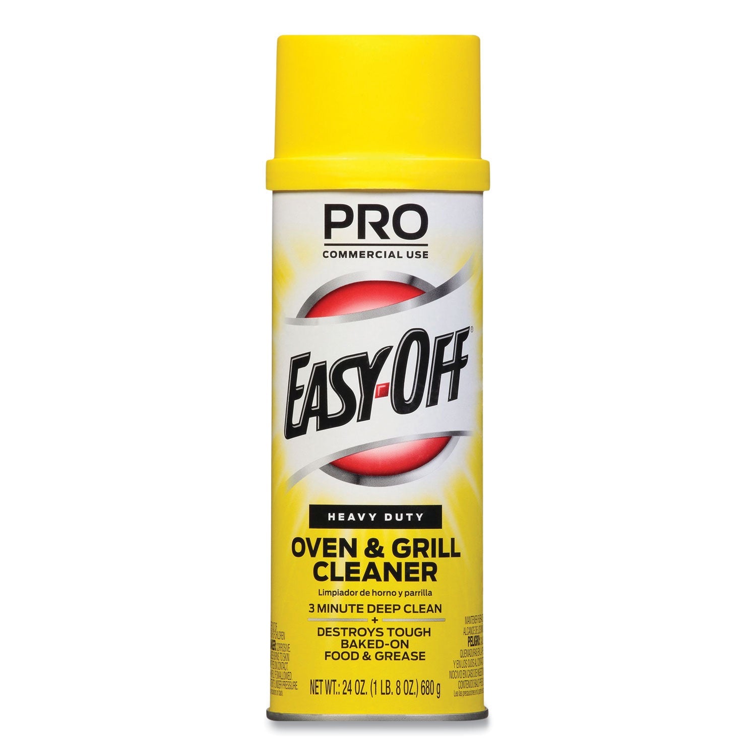 Professional EASY-OFF Oven and Grill Cleaner, 24 oz Aerosol, 6/Carton
