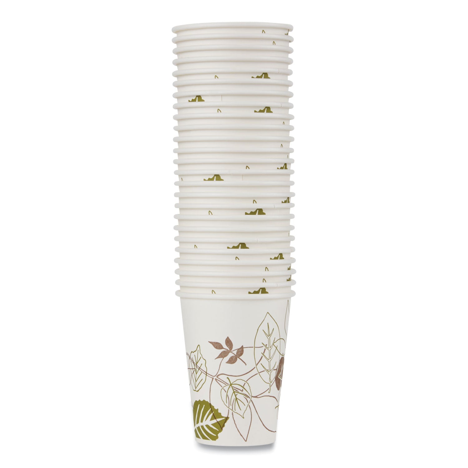 Dixie Pathways Paper Hot Cups, 12 oz, 25/Pack