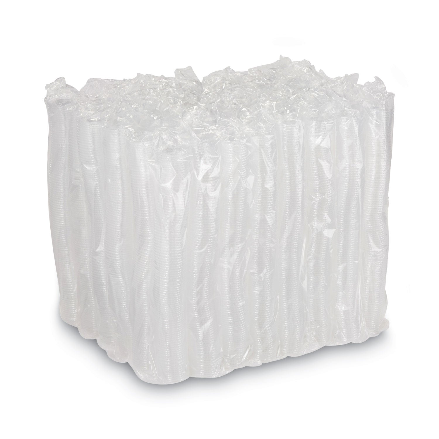 Dixie Plastic Portion Cup Lid, Fits 1 oz Portion Cups, Clear, 4,800/Carton