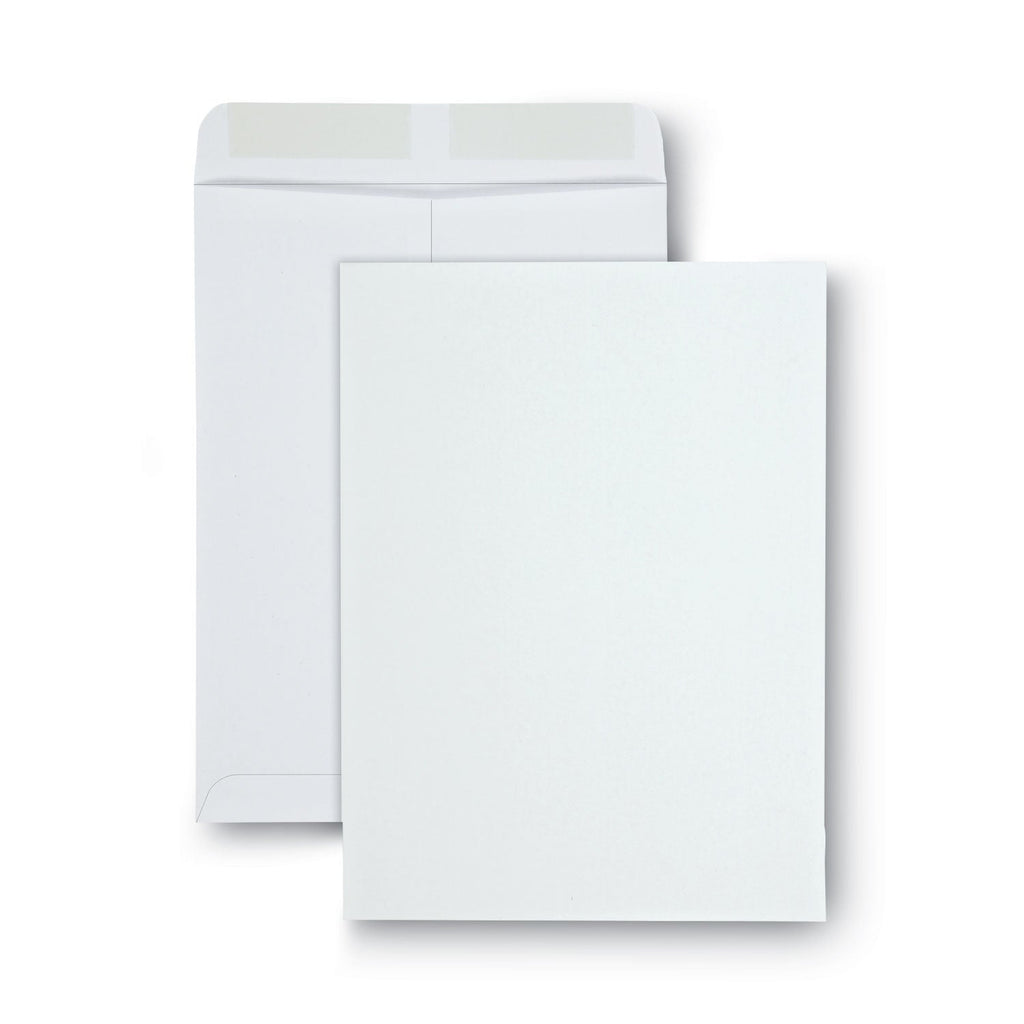 Universal Catalog Envelope, 28 lb Bond Weight Paper, #10 1/2, Square Flap, Gummed Closure, 9 x 12, White, 100/Box