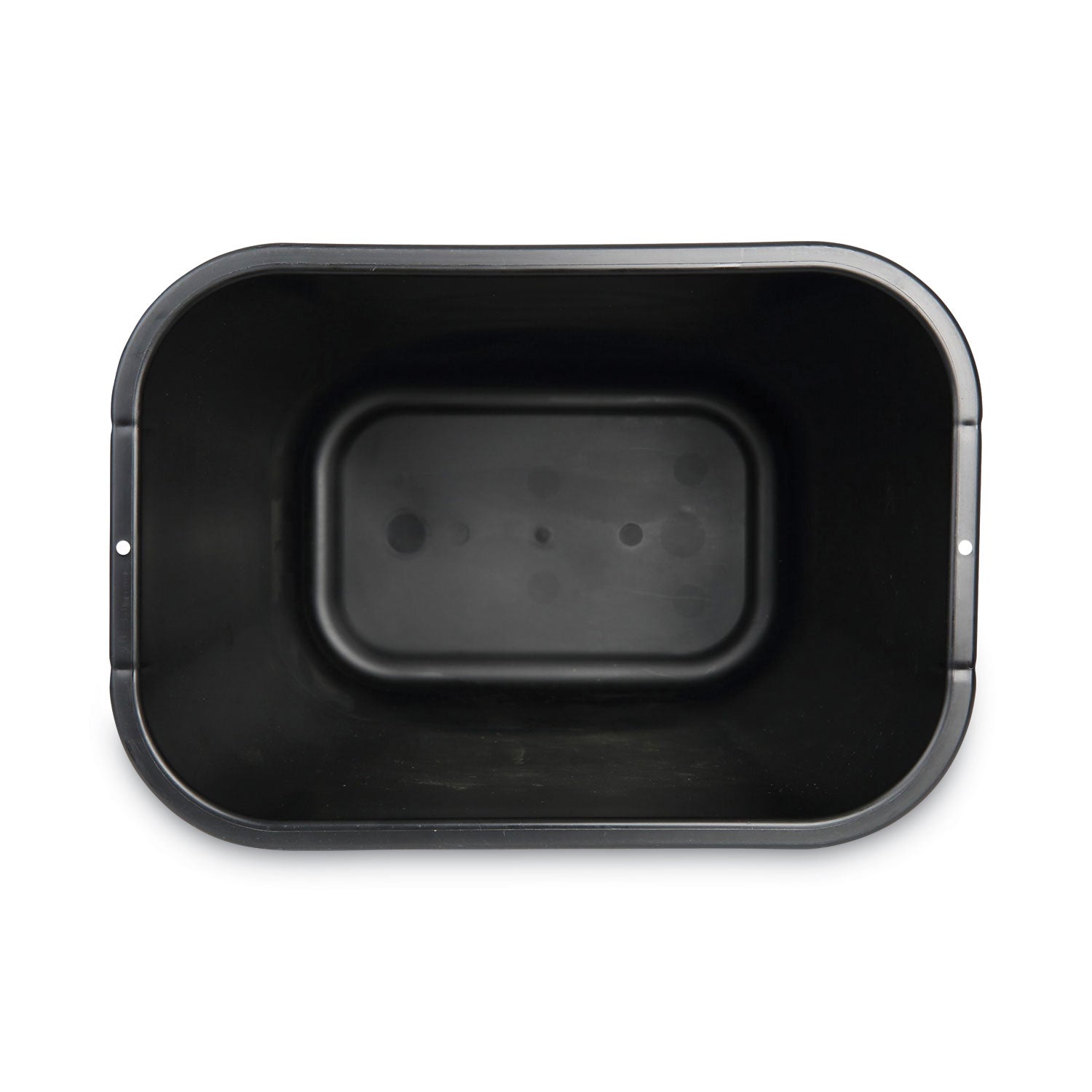 Boardwalk Soft-Sided Wastebasket, 14 qt, Plastic, Black