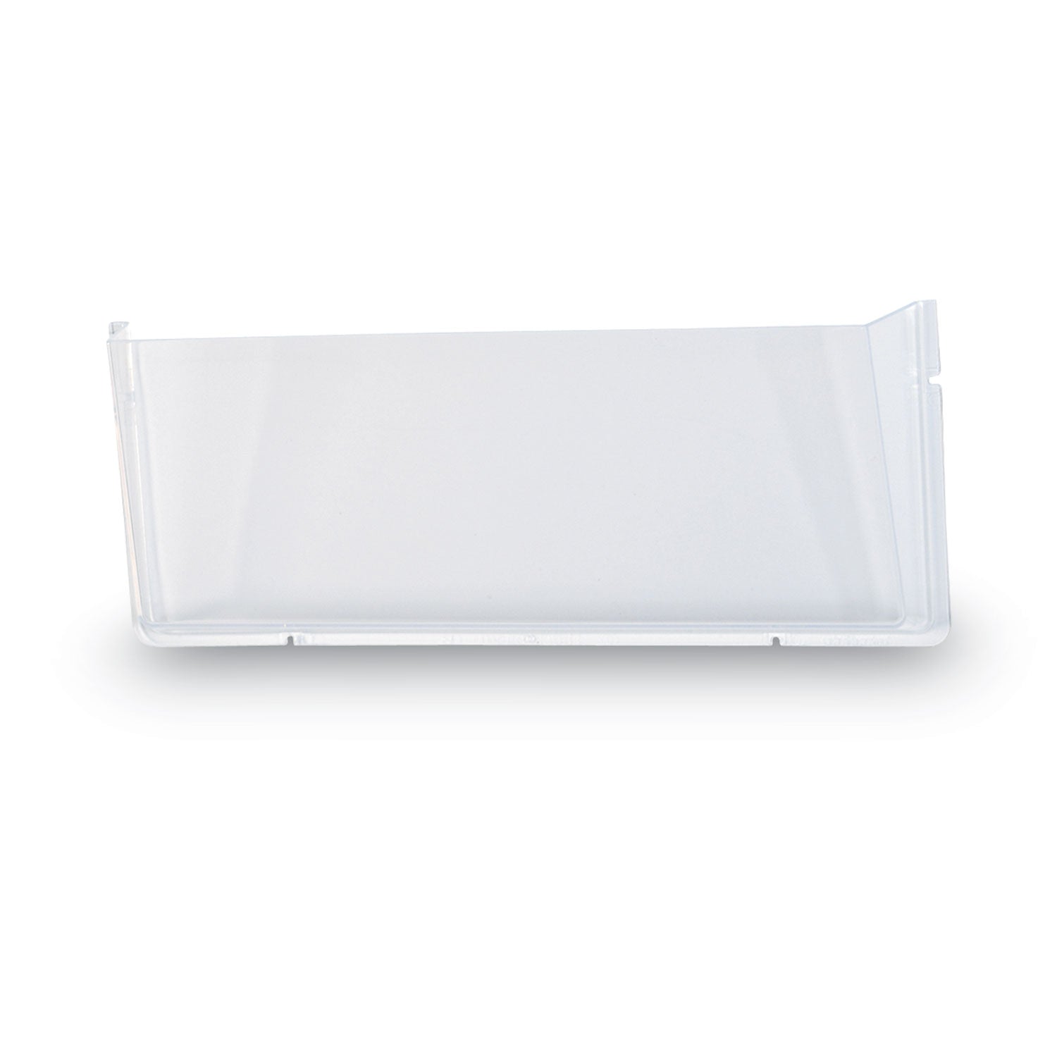 deflecto Unbreakable DocuPocket Wall File, Legal Size, 17.5"  x 3" x 6.5", Clear