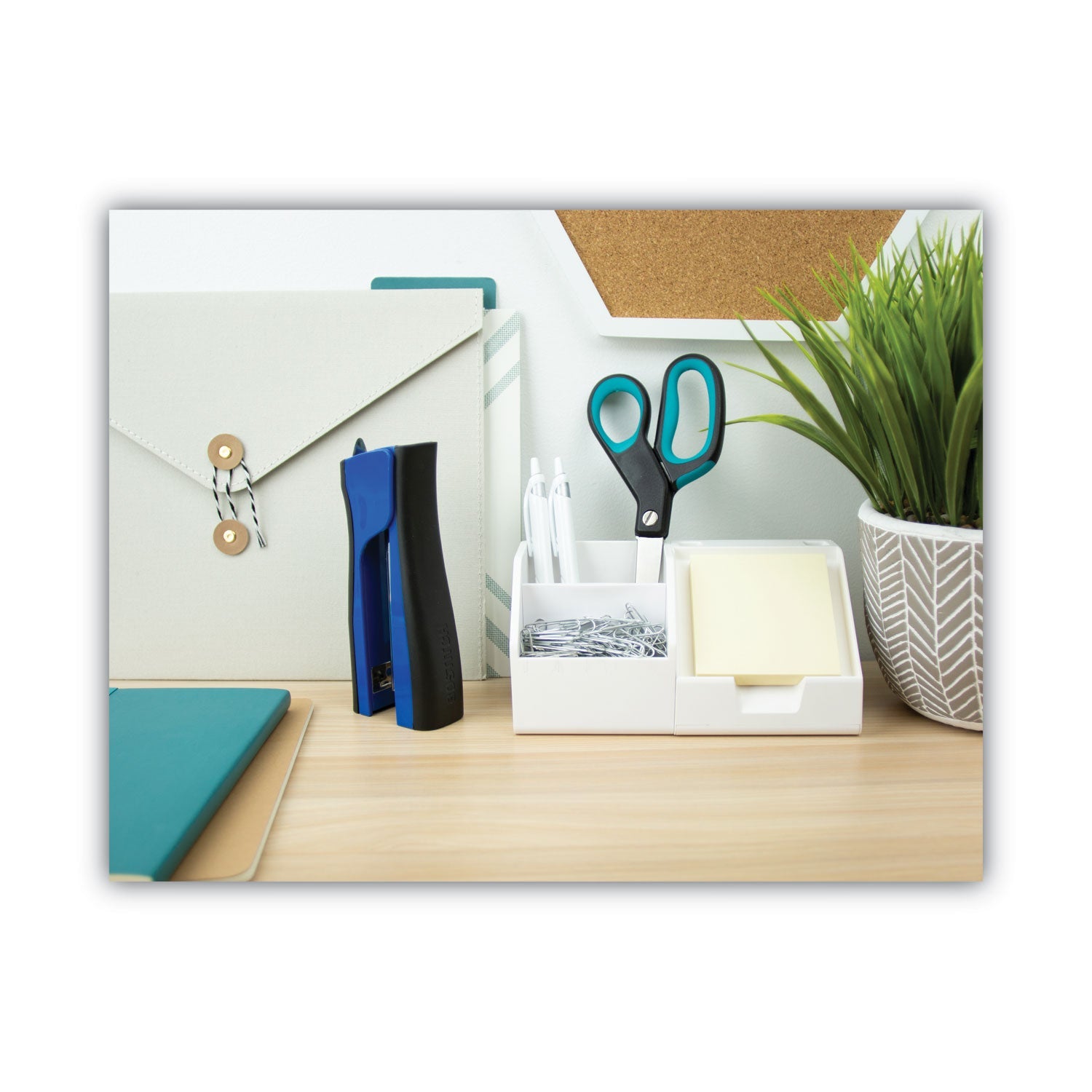 Bostitch Dynamo Stapler, 20-Sheet Capacity, Blue
