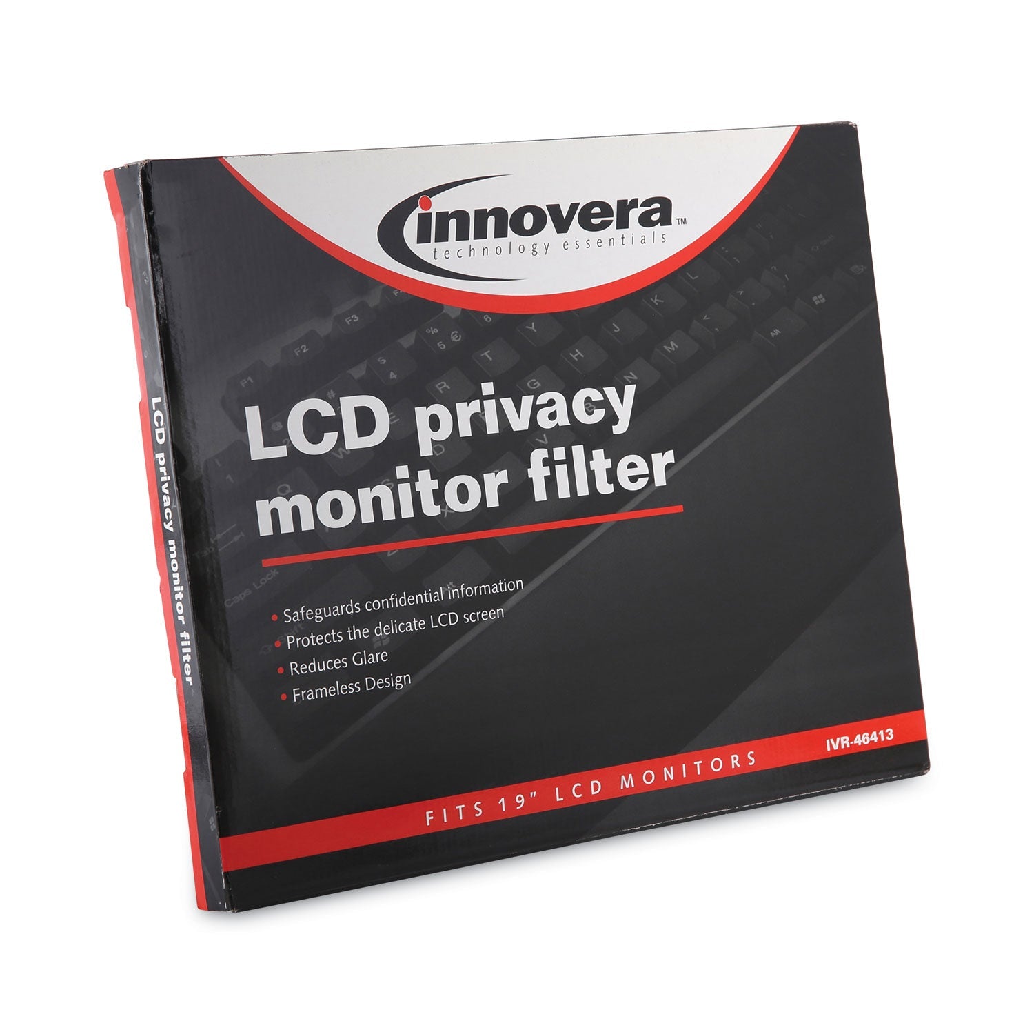 Innovera Premium Antiglare Blur Privacy Monitor Filter for 19"-20" LCD