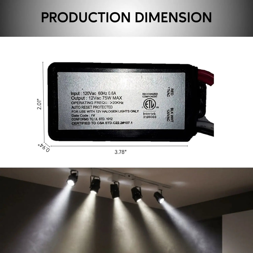 75W Potted Halogen Lamp New Transformers