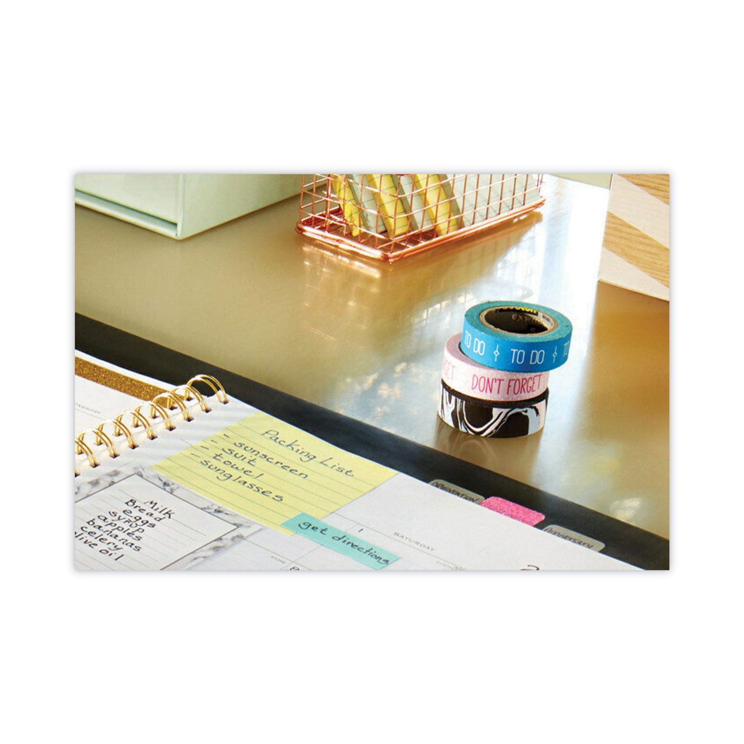 Post-it Original Pads in Canary Yellow, Note Ruled, 3" x 3", 100 Sheets/Pad, 6 Pads/Pack
