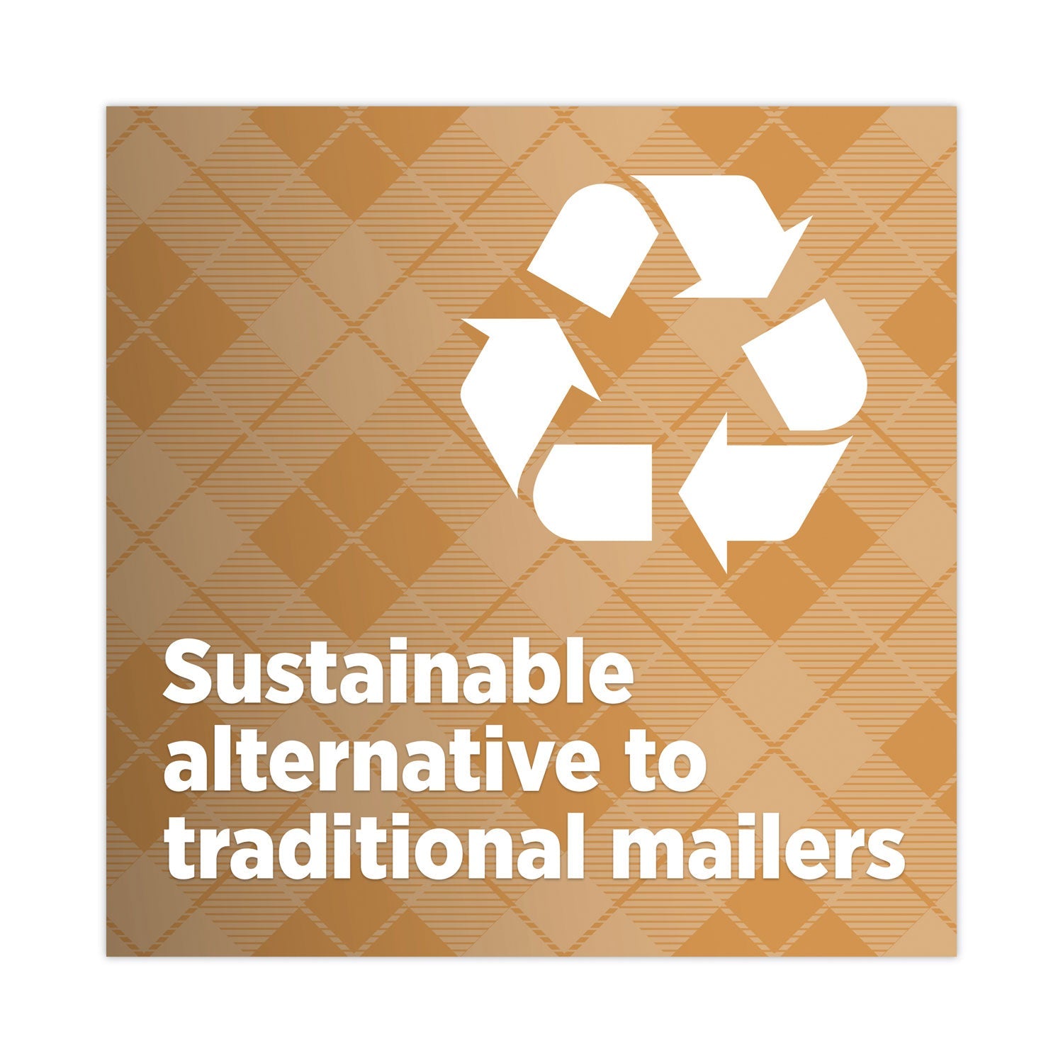 Scotch Curbside Recyclable Padded Mailer, #2, Bubble Cushion, Self-Adhesive Closure, 11.25 x 12, Natural Kraft, 100/Carton