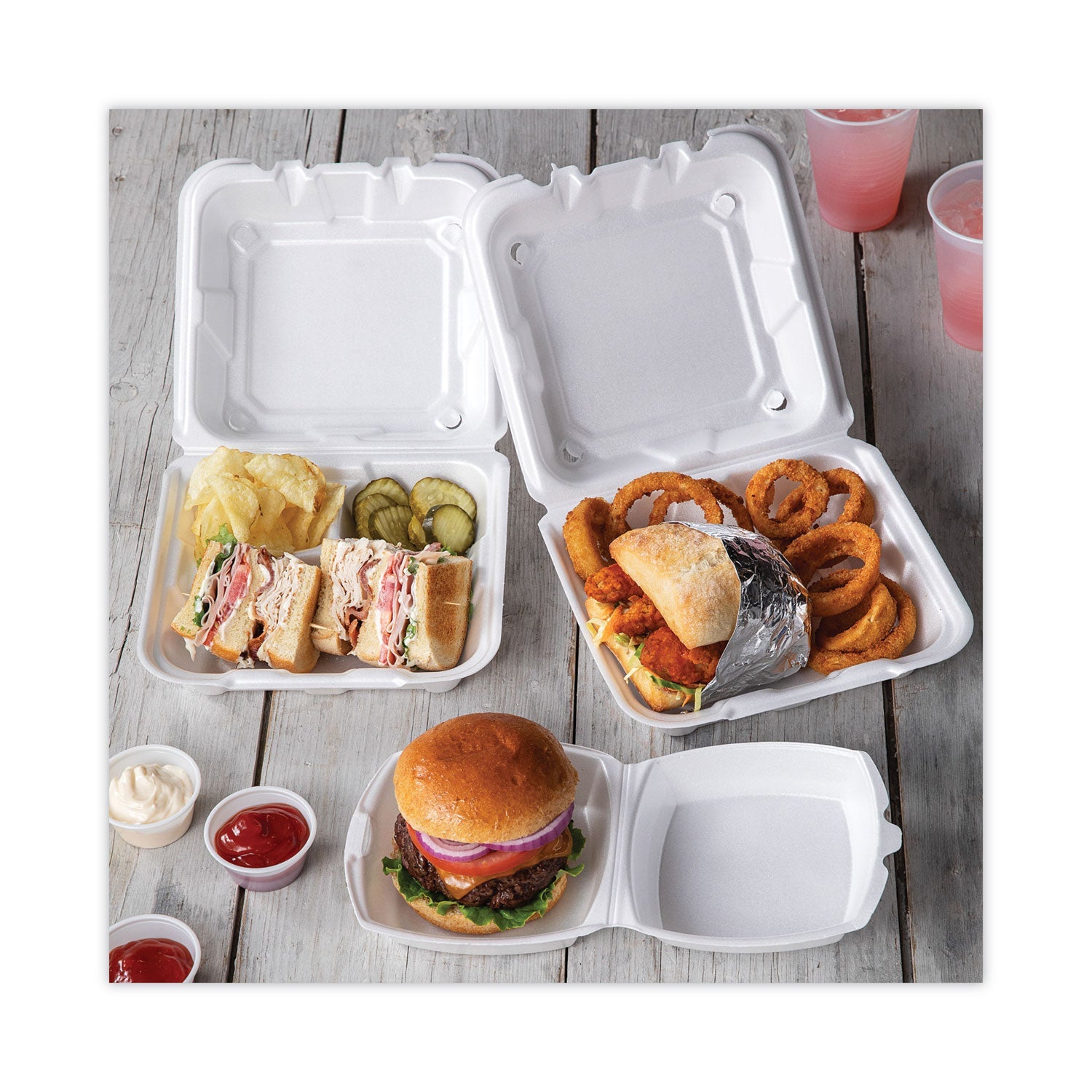 Pactiv Evergreen Plastic Portion Cup, 2 oz, Translucent, 200/Bag, 12 Bags/Carton