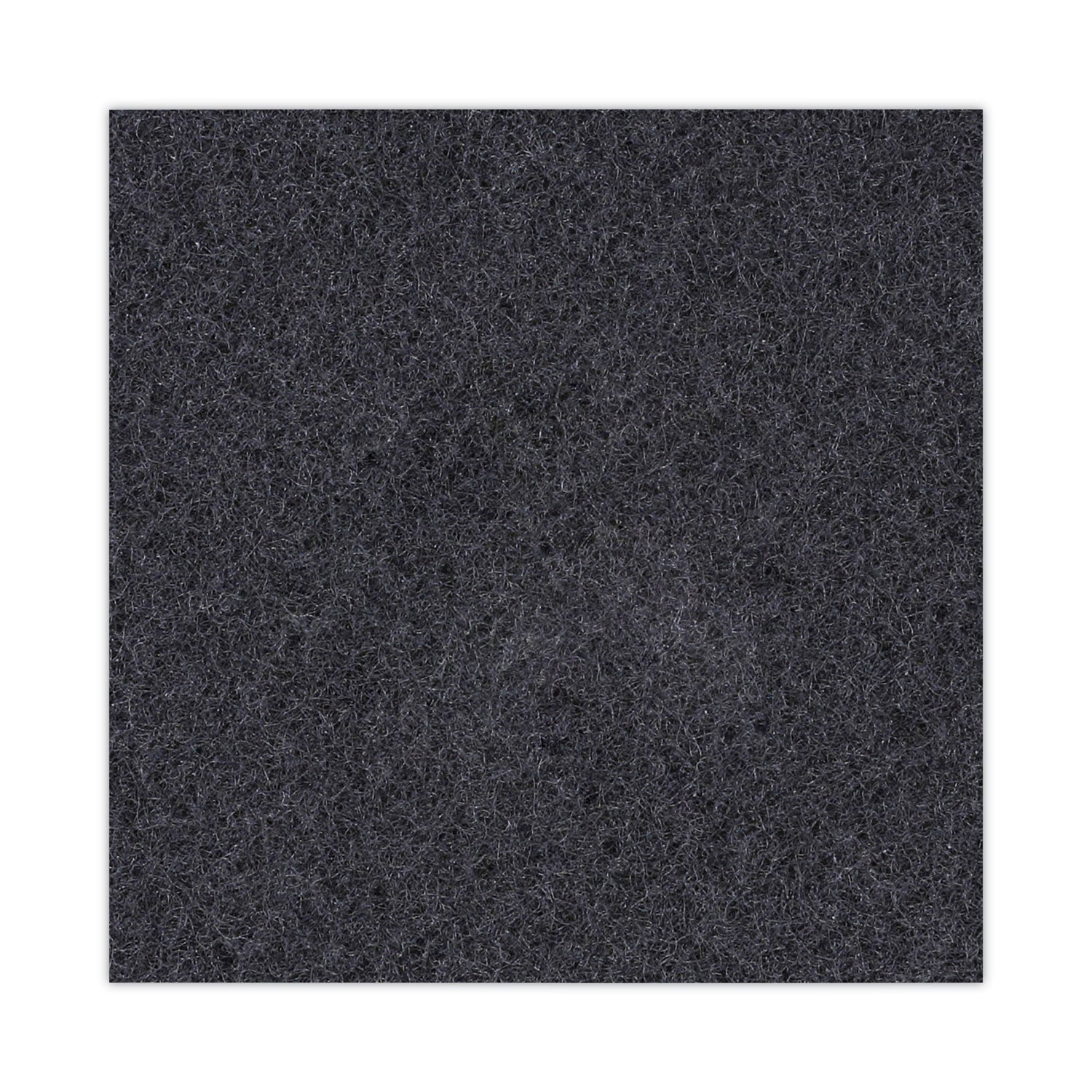Boardwalk Stripping Floor Pads, 17" Diameter, Black, 5/Carton
