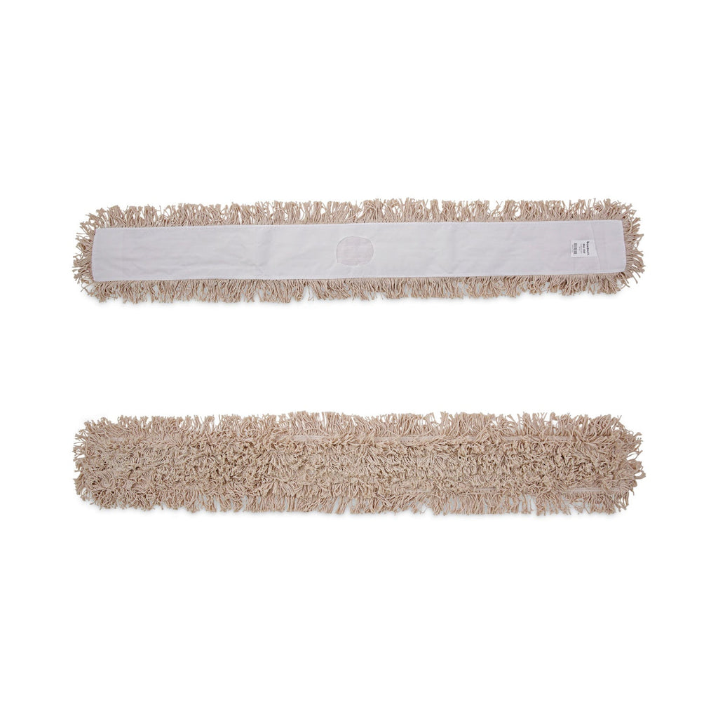 Boardwalk Industrial Dust Mop Head, Hygrade Cotton, 60w x 5d, White