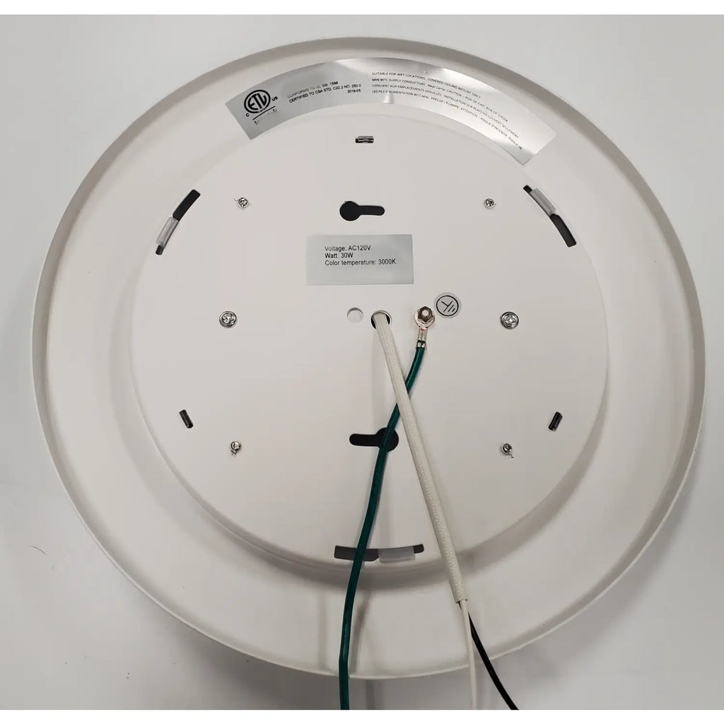 8" Bubble Lens Surface Mount Light Fixture