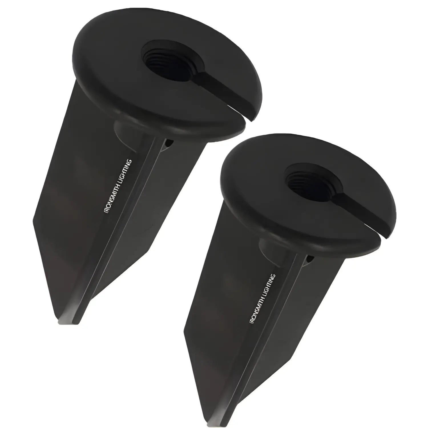 8-Inch Lawn Stakes with Side Wireway | 1/2 NPT Thread (Pack of 2)