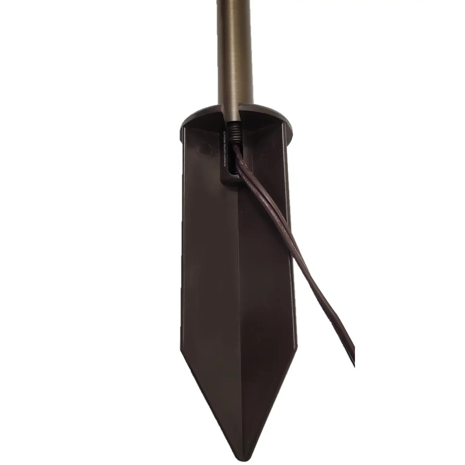 8-Inch Metal Ground Stakes with 1/2" NPT Thread for Installation