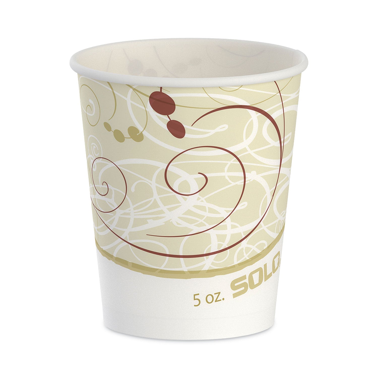 Dart Symphony Design Paper Water Cups, 5 oz, 100/Pack