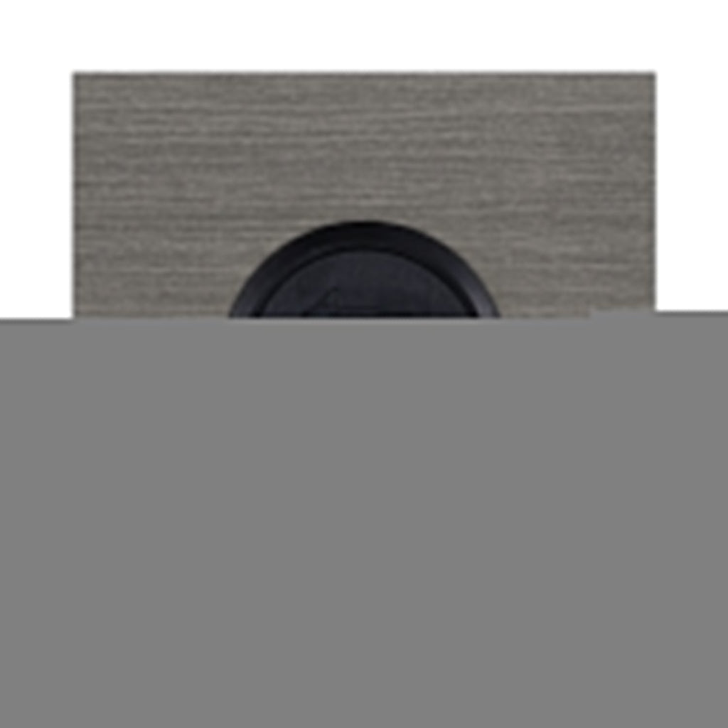 Alera Valencia Series Straight Front Desk Shell, 59.13" x 29.5" x 29.63", Gray