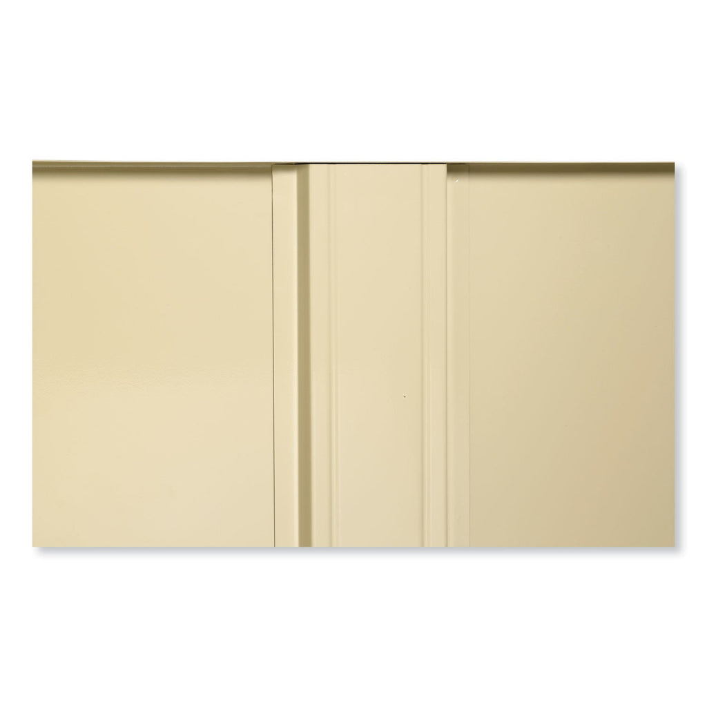 Tennsco 78" High Deluxe Cabinet, 36w x 24d x 78h, Light Gray