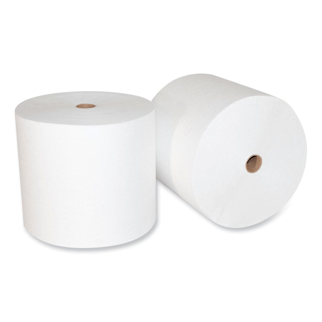 Morcon Tissue Valay Proprietary Roll Towels, 1-Ply, 7" x 800 ft, White, 6 Rolls/Carton