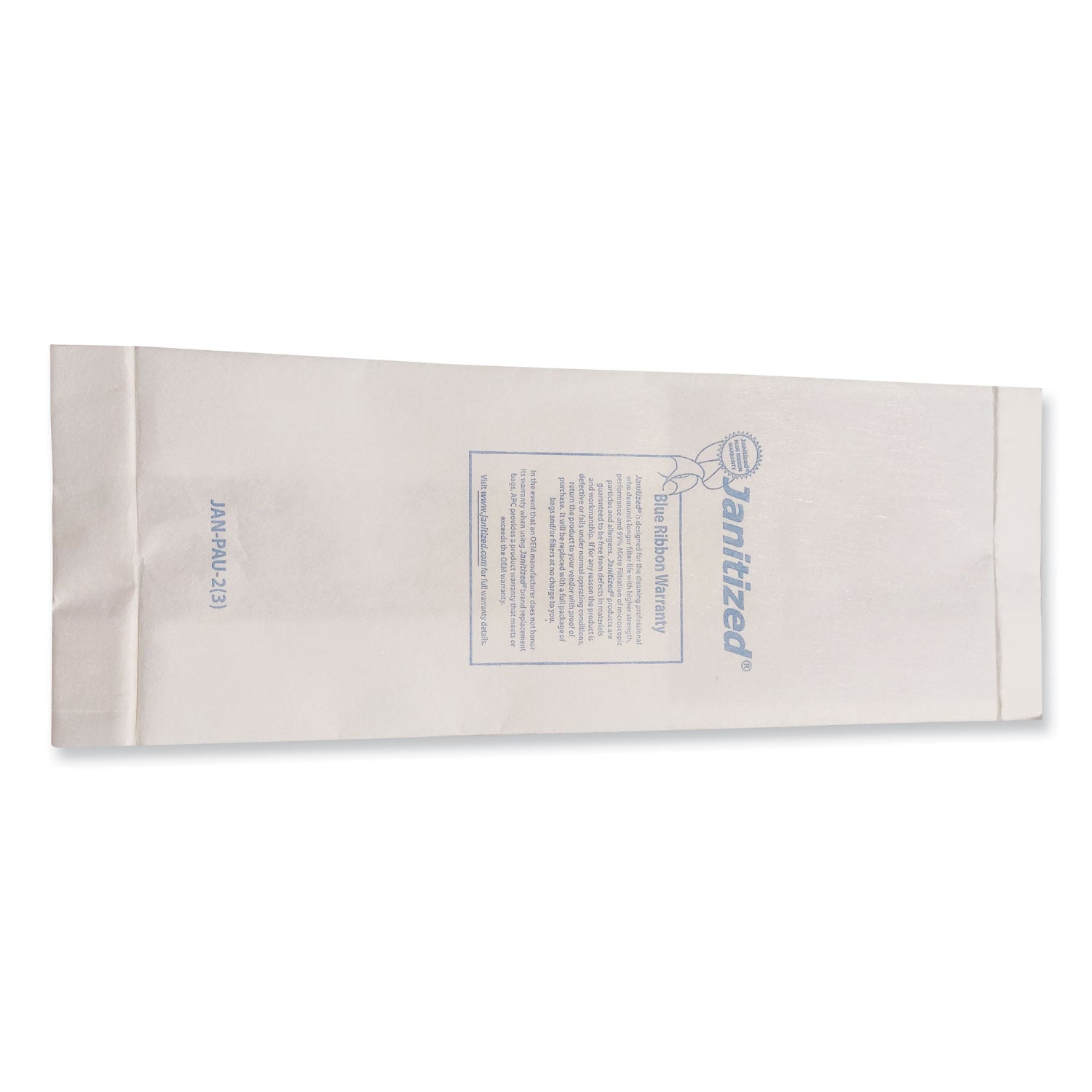 Janitized Vacuum Filter Bags Designed to Fit Panasonic Upright Type U, 36/CT