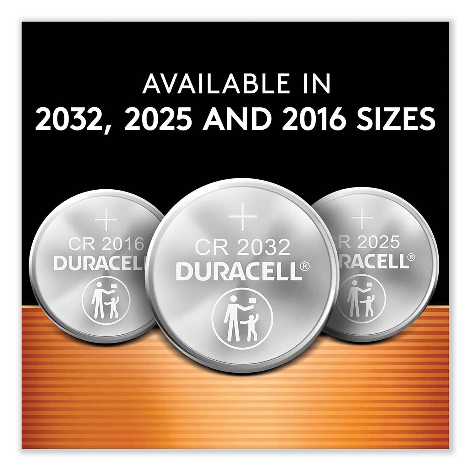Duracell Lithium Coin Batteries, 2025, 2/Pack