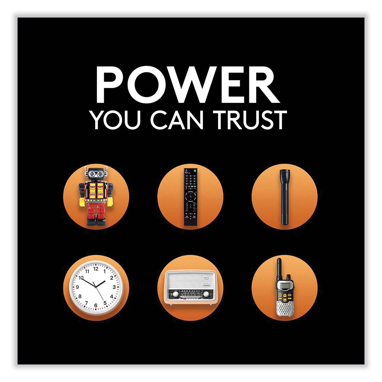 Duracell CopperTop Alkaline 9V Batteries, 72/Carton