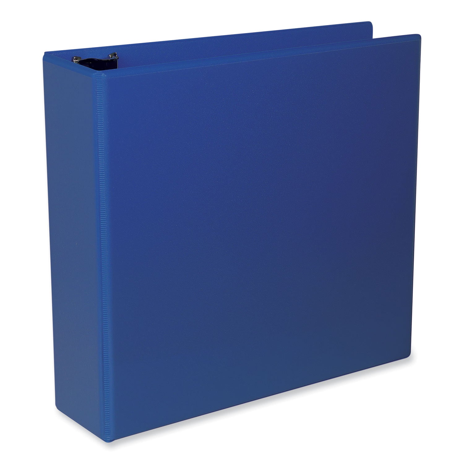 Universal Slant D-Ring View Binder, 3 Rings, 3" Capacity, 11 x 8.5, Navy Blue