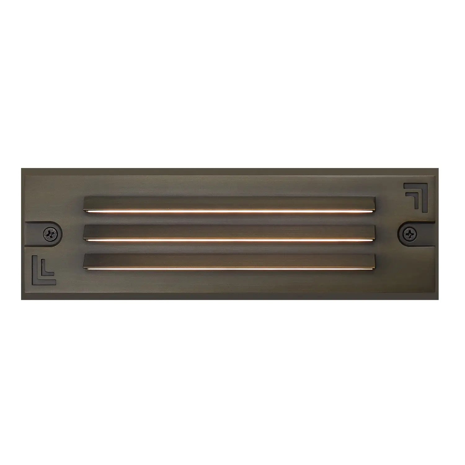 9" Grating Outdoor Step Lights with RGB CCT Tunable, 5W LED, Flush Mount