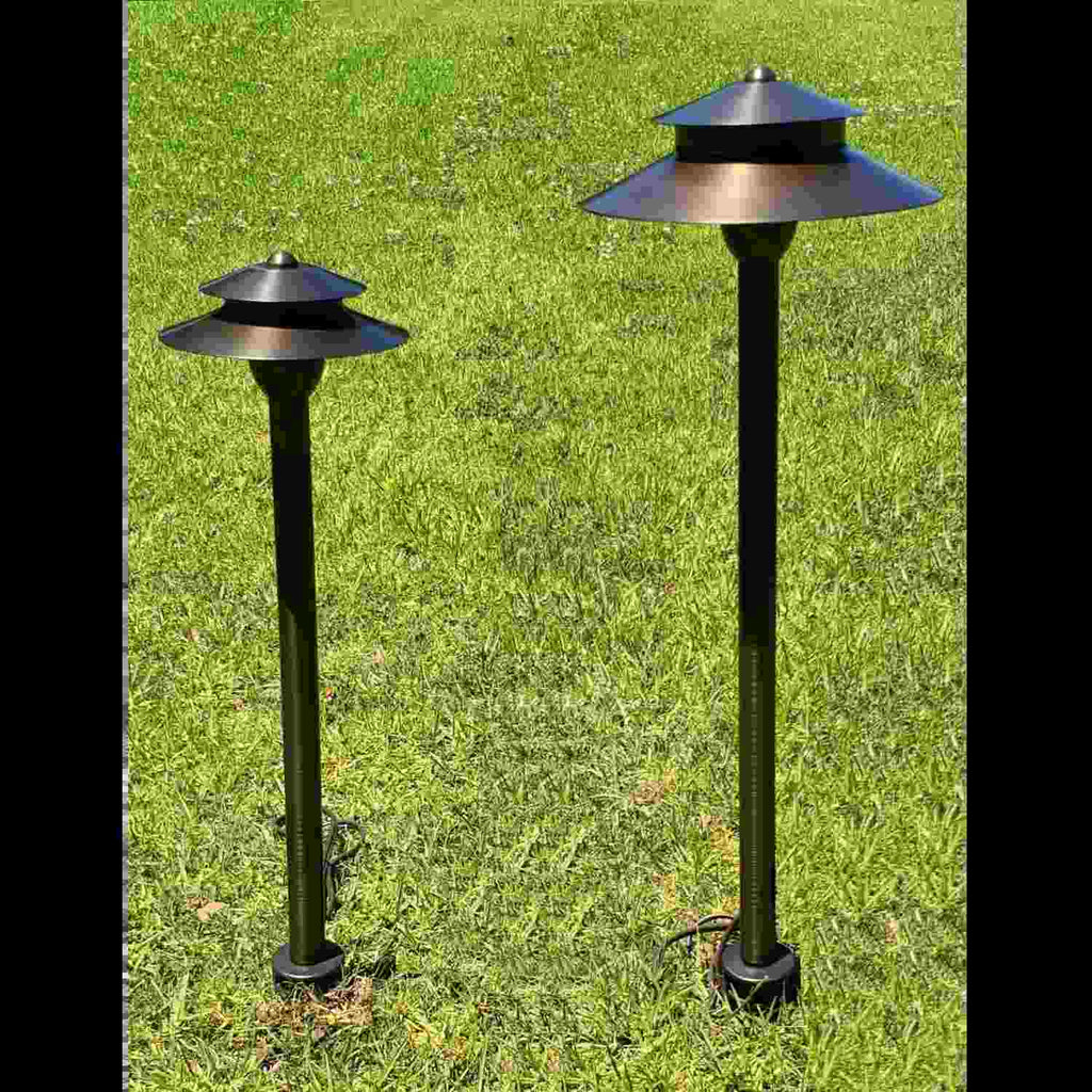 9-Inch In-Ground Stake with Solid Brass 1/2" NPT Thread