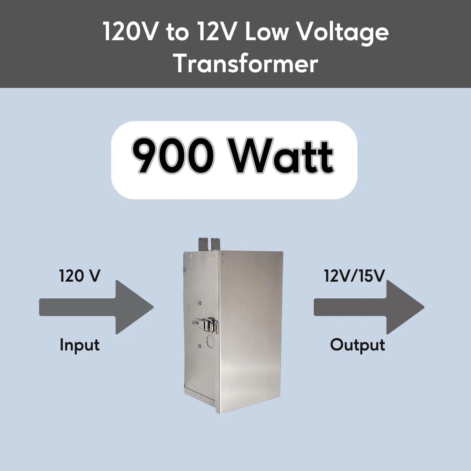 900W Low Voltage Lighting Transformer | 12V - 15V