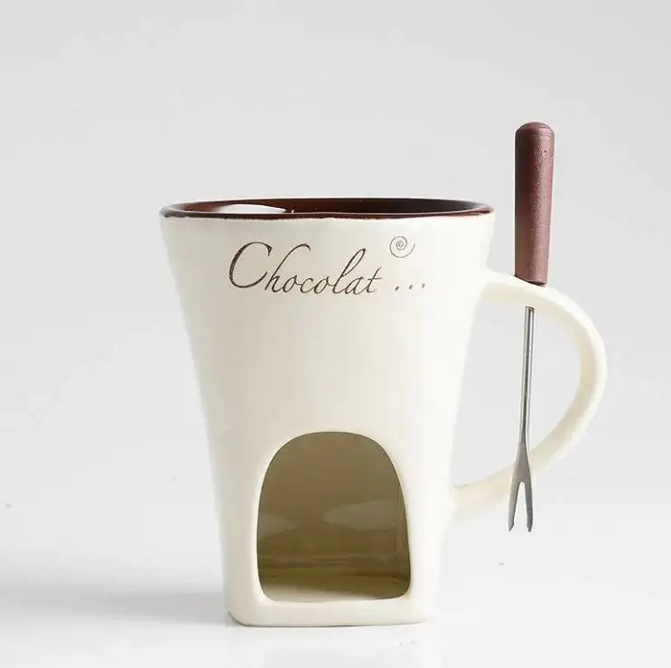 Ceramic Chocolate Hot Pot Mug