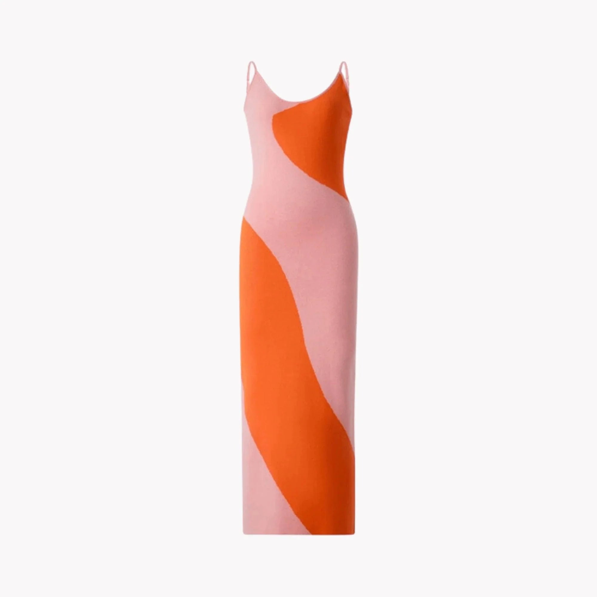 Geometric Knitted Dress