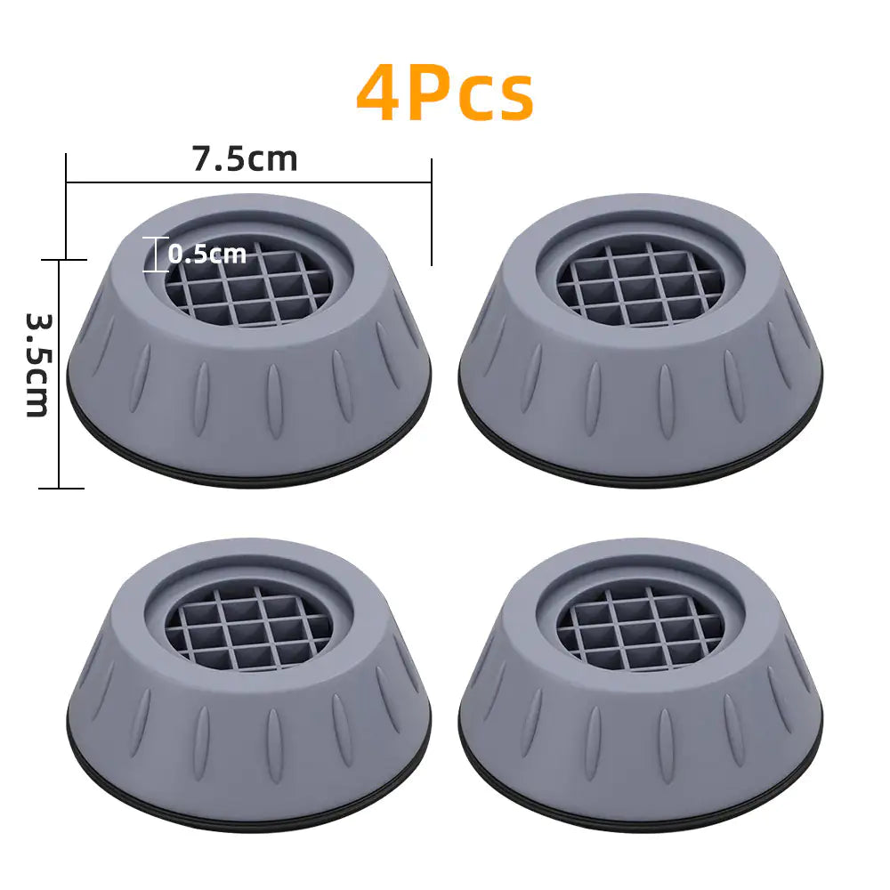 Anti Vibration Rubber Legs Silent Skid Raiser