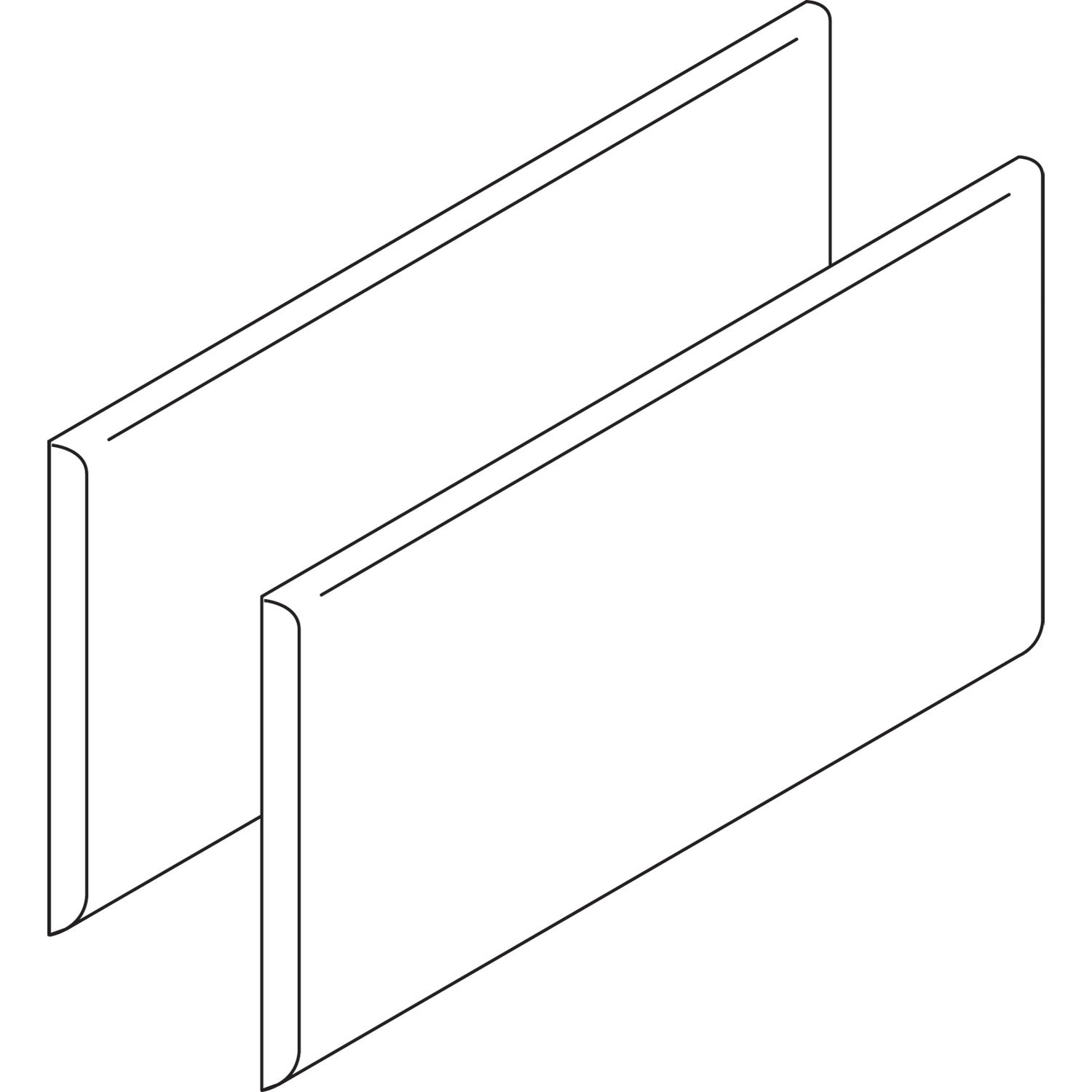 HON 38000 Series Hutch Flipper Doors For 60"w Open Shelf, 30w x 15h, Putty