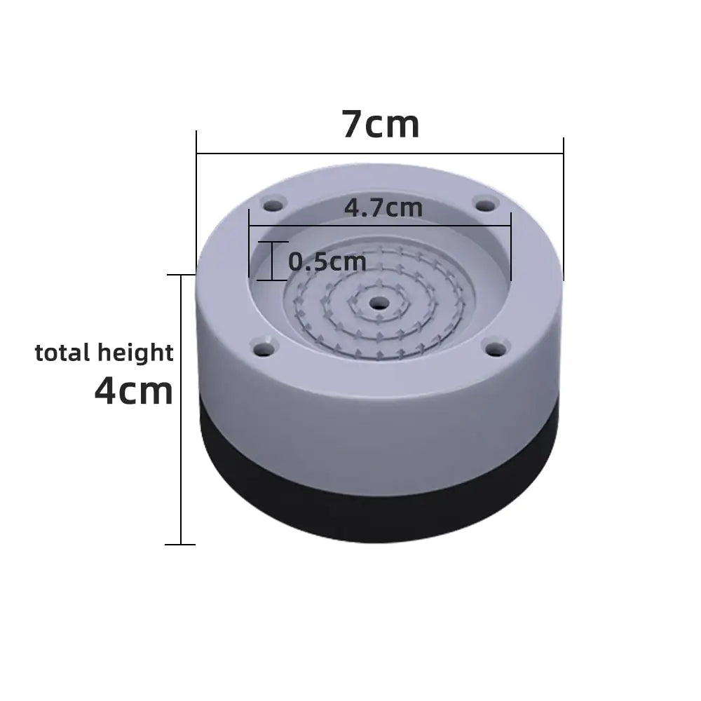 Anti Vibration Rubber Legs Silent Skid Raiser