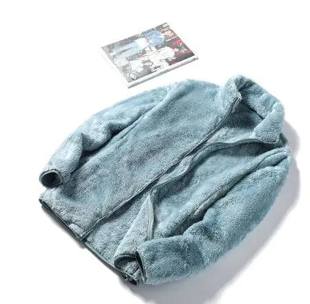 Autumn Fleece Cardigan For Men And Women