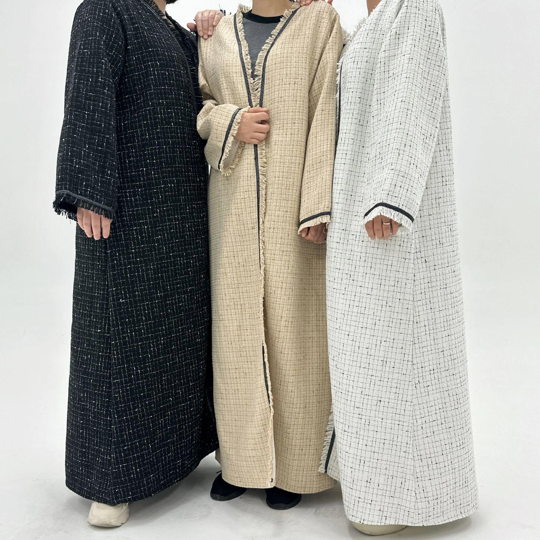 Dubai Turkey Winter Cardigan Dress