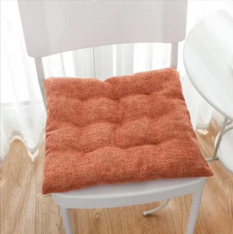Nordic-Style Thick Linen Seat Cushion