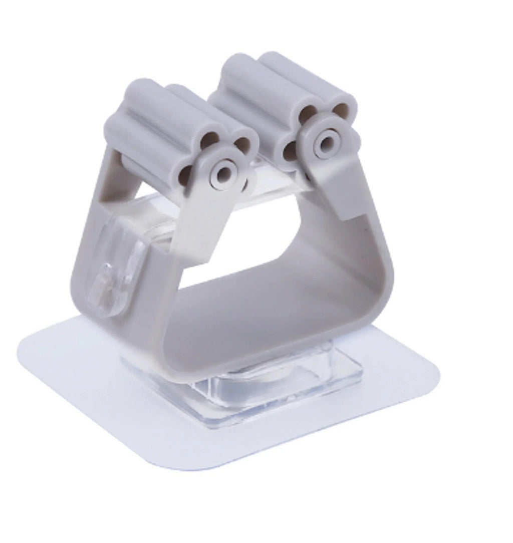 Adhesive Multi-Purpose Hooks Wall Mounted Mop Organizer Holder