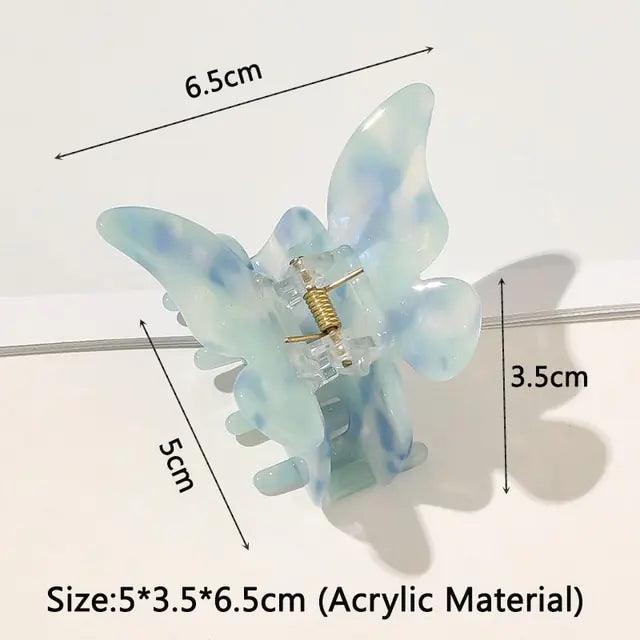 Sweet Fairy Butterfly Shape Hair Claws