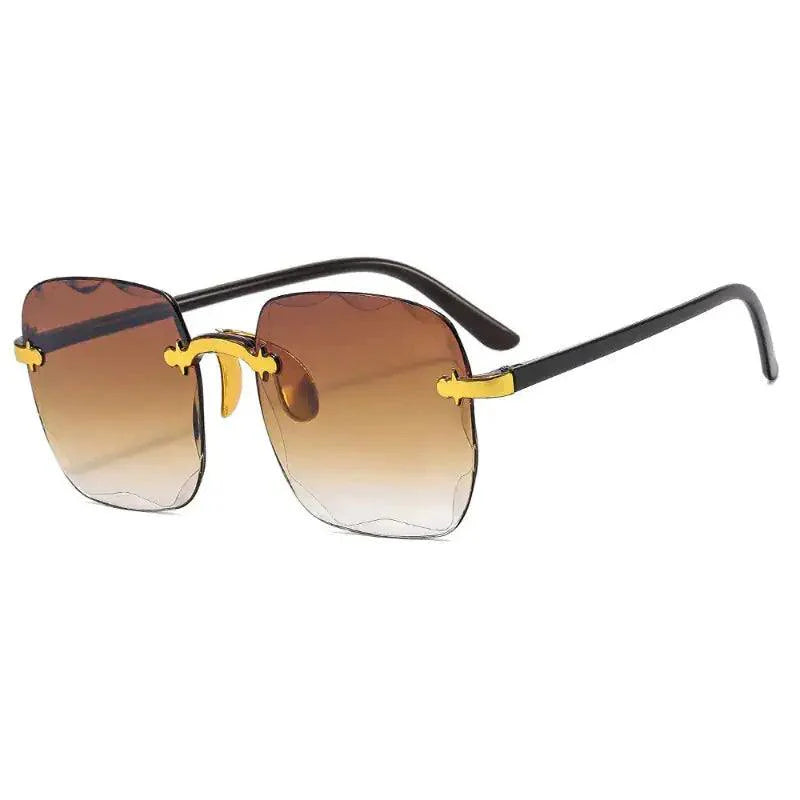 Borderless Square Sunglasses