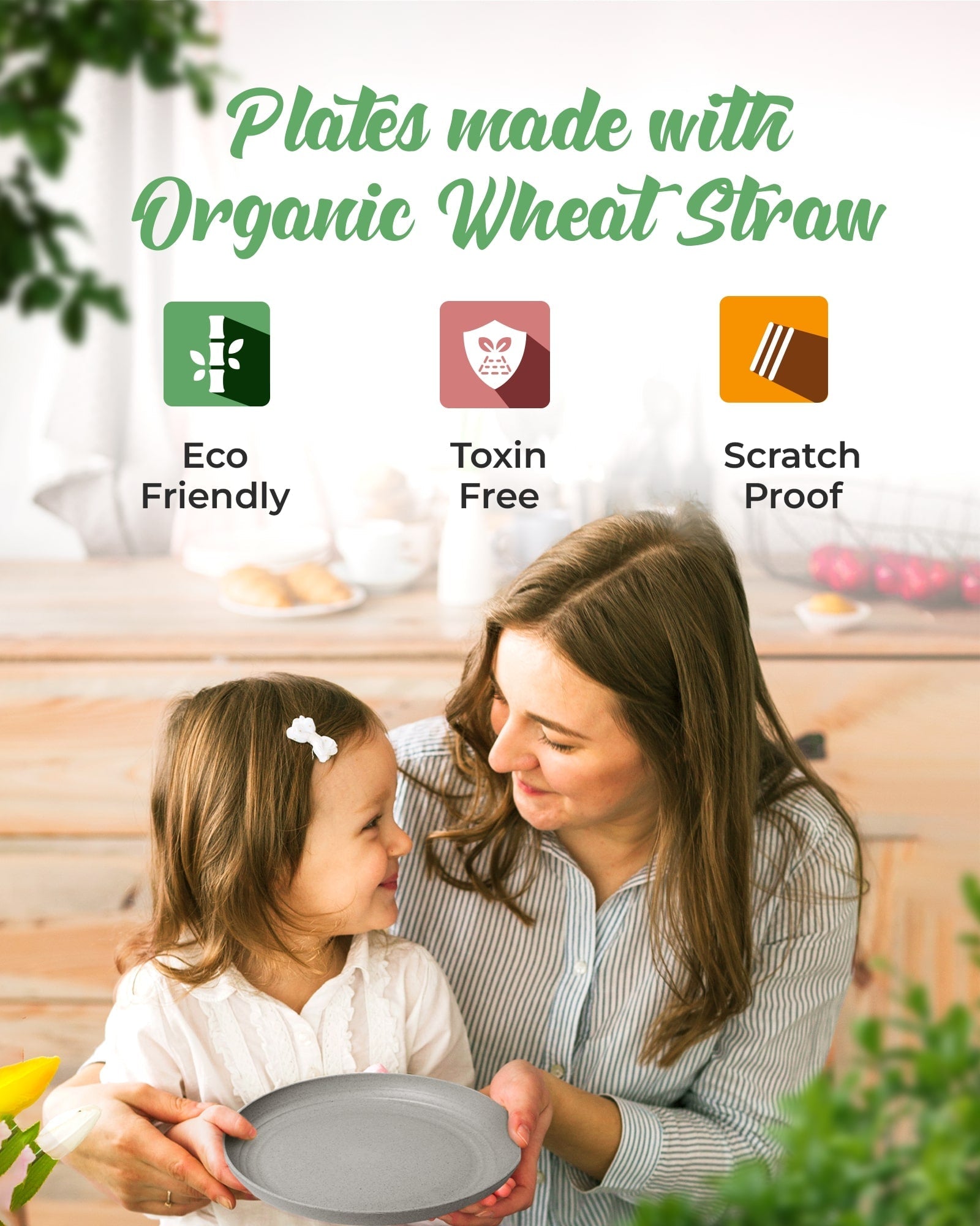 Eco-Friendly Plates Sets