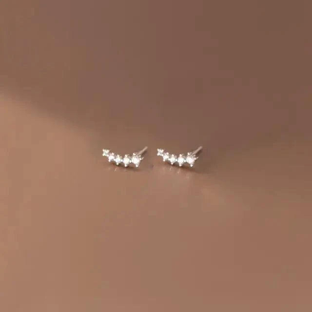 Sterling Silver Mini Stud Earrings
