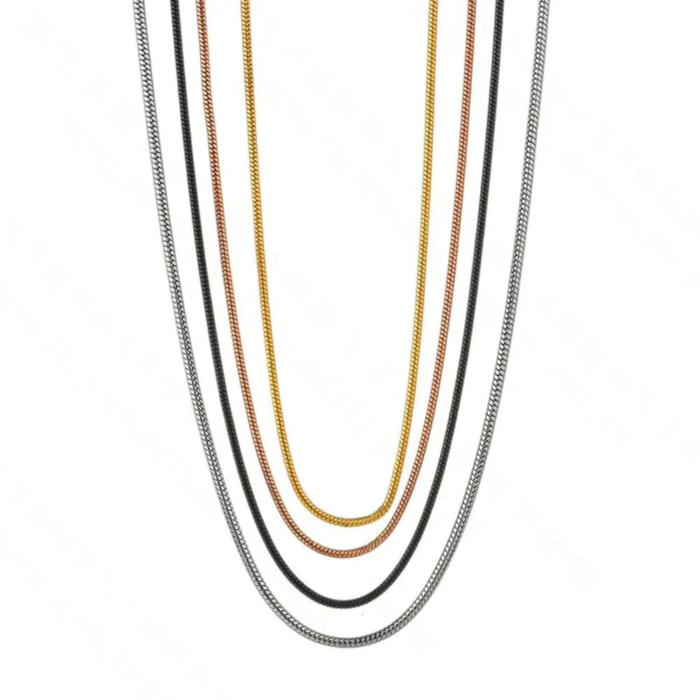 Stainless Steel Snake Chain Necklace