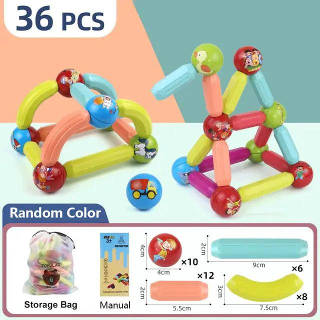 Magic Magnetic Building Blocks Toy