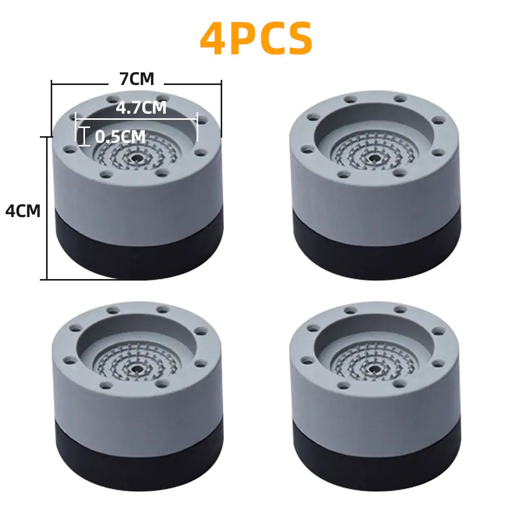 Anti Vibration Rubber Legs Silent Skid Raiser