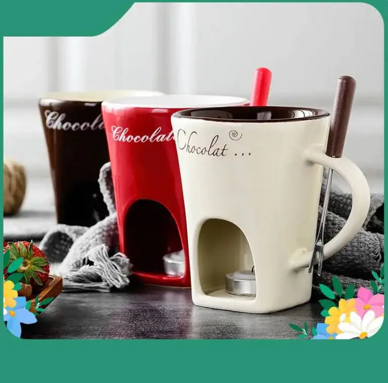 Ceramic Chocolate Hot Pot Mug