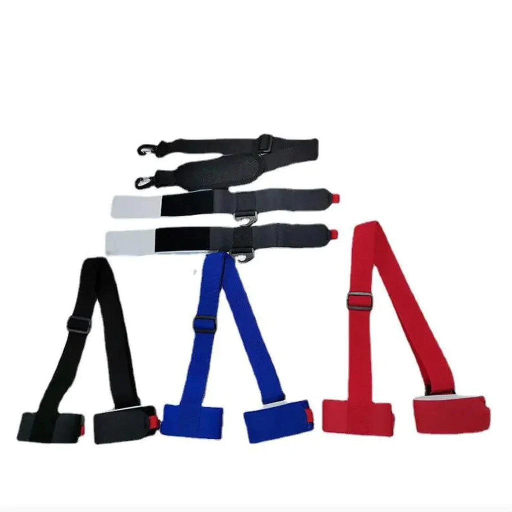 Adjustable Double-Board Ski Shoulder Strap with Fixed Sewing Bandage
