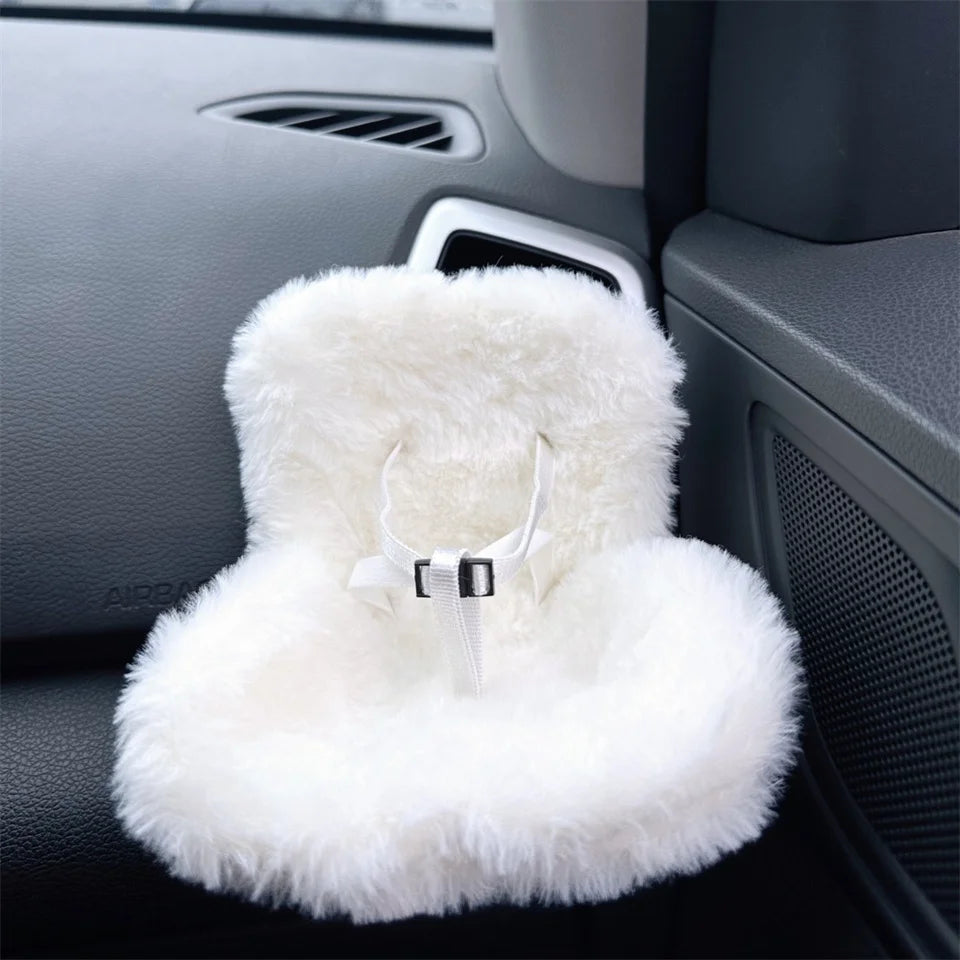 2025 New Car Doll Safety Seat for 15-17cm Cartoon Chair Model Car Seat Outlet Decor for Doll Car Interior Styling Birthday Gifts