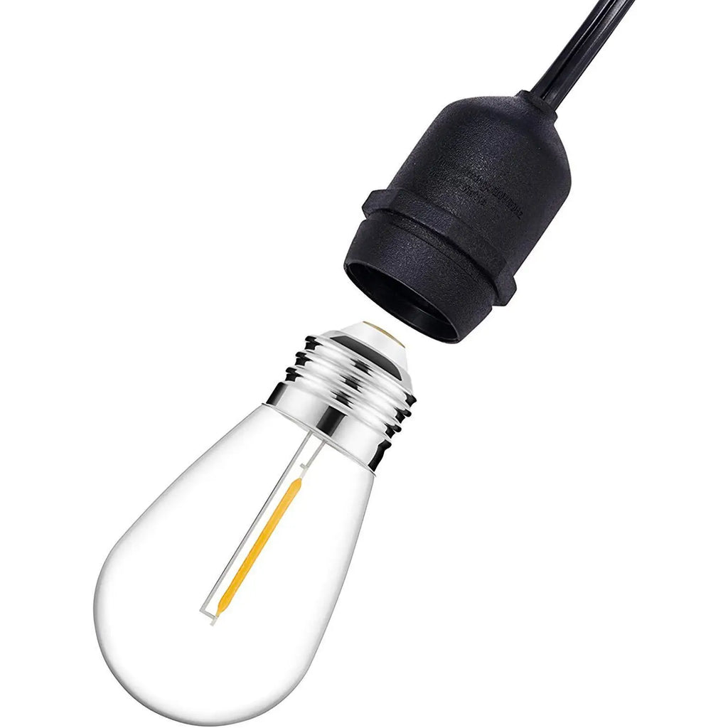 Backyard String Lights with Solar LED feature for Cozy Outdoor